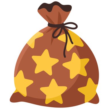 Sihirli çanta izole hikaye kitabı öğeleri ve illüstrasyonları vektör seti