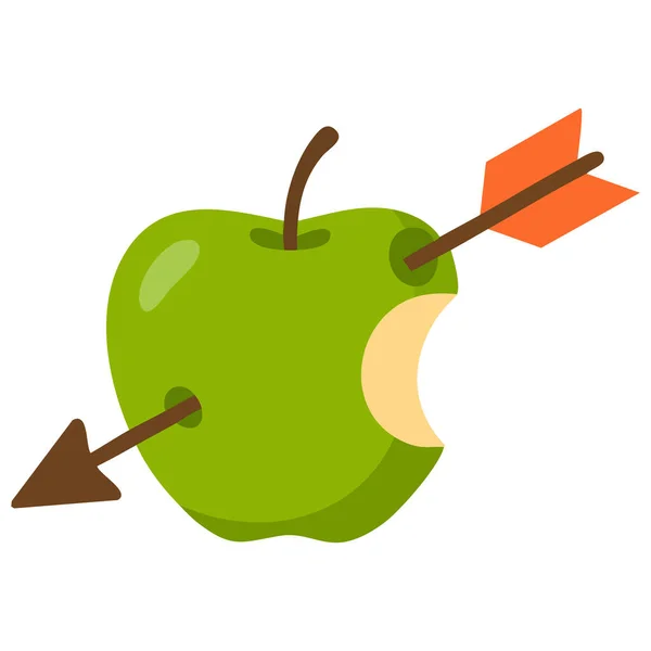 Elma yay okçuluk hedef vektörüyle delindi