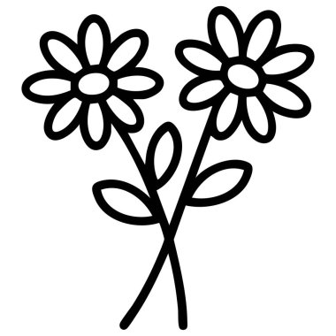 Kartpostal tasarım elemanı vektörü için karalama çiçek dalı olağandışı tomurcuğu