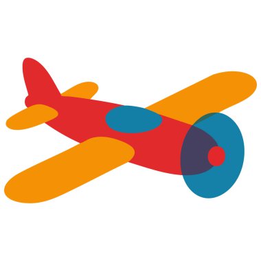 Sağlam beyaz arka plan izole edilmiş vektör çizimi üzerinde şirin soyut oyuncak