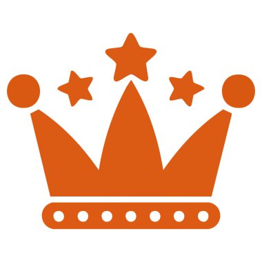 Kart gömleği için beyaz şeffaf izole arkaplan üzerindeki Crown clip sanat tasarımı