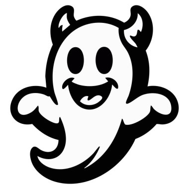 Oyun takımı markası için kızgın hayalet esport logo biçimi vektör grafikleri