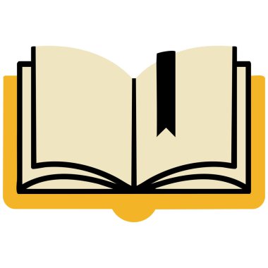 El çizimi kitap çizgi film eğitimi illüstrasyonu izole edilmiş vektör grafiği