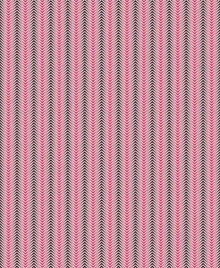 Kırmızı ve beyaz chevron desen