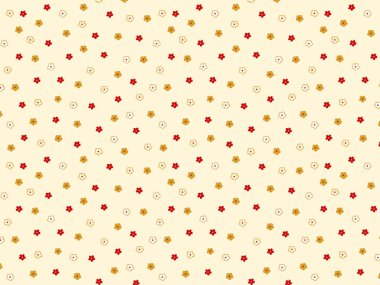 Kırmızı daireli renkli arkaplan