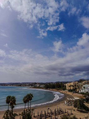 İspanya plajı manzarası