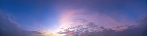 Himmel Och Sol Ljus Kvällen — Stockfoto