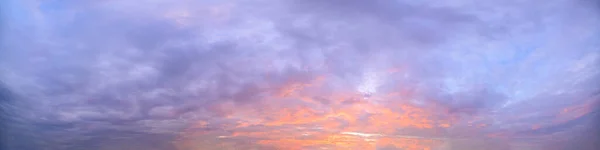 Panorama Wolken Abend — Stockfoto