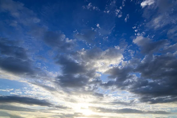Cielo Nuvole Sera — Foto Stock