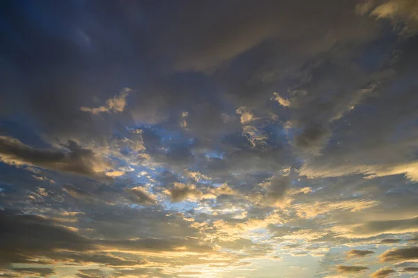 Lucht Wolken Avond — Stockfoto