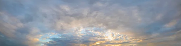 Céu Nuvens Noite — Fotografia de Stock