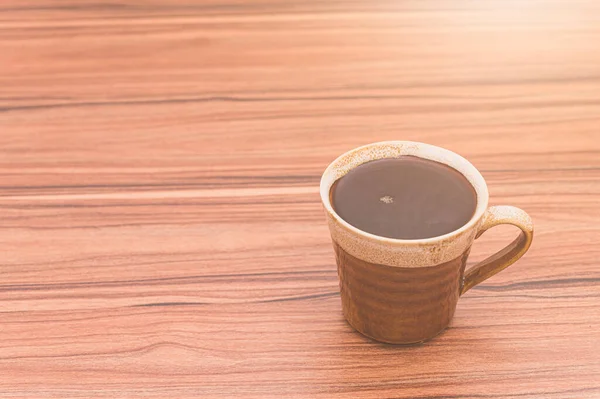 Conceito Beber Café Grãos Café Xícaras Café Estão Sobre Mesa — Fotografia de Stock