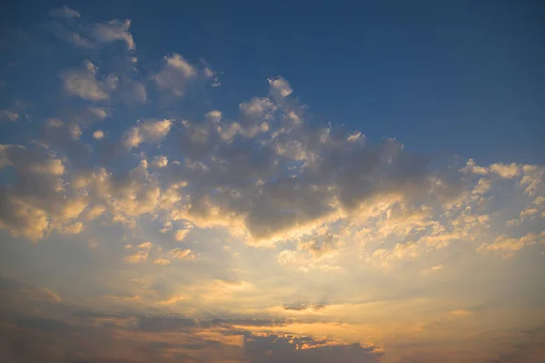 Cielo Nuvole Sera — Foto Stock