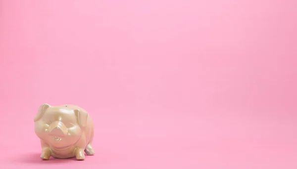 Concept Piggy Bank Money Invest Stock Financial Growth — Stock Photo, Image