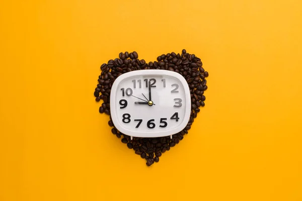 Szerelem Inni Kávét Hogy Növelje Energia — Stock Fotó