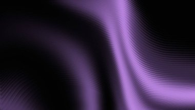 Soyut Mor Dalga Çizgileri: Dinamik Akış, Modern Tasarım, Zarif