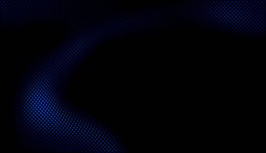 Elektrik Mavi Izgara: Kara Arka Grou Üzerine Soyut Geometrik Desen