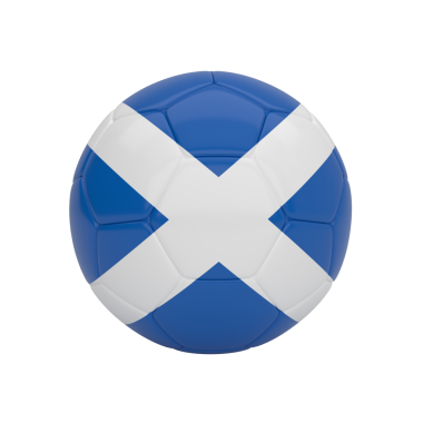 İskoçya futbol topu, İskoç sporunu ve ulusal gururu temsil eden sembolik bir 3D sunucu