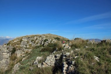 Dağların güzel manzarası