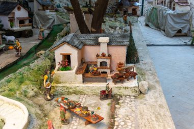 Köyde küçük bir köy.