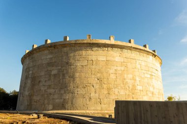 Tarragona, katalonya, İspanya 'daki antik Roma su kemeri..