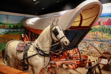 Luray müzesinde eşsiz bir klasik araba koleksiyonu sergileniyor..