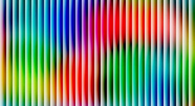 Canlı Dikey Gökkuşağı Çizgileri: Soyut Renk Gradyan Arkası