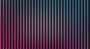 Cyan ve Magenta ile Yarım Tonlu Noktaların Soyut Dikey Çizgileri