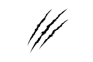 Siyah arka planda grunge scartch.