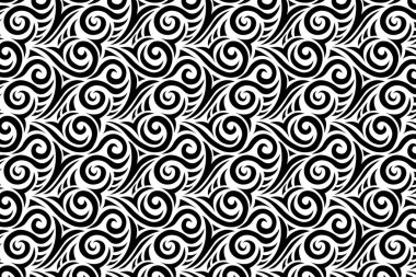 Kusursuz çiçek deseni. Vektör çizimi. El yapımı doku. Duvar kağıdı için kullanılabilir, şablon dolguları.