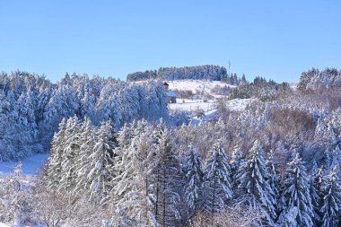 Kış manzarası harika.