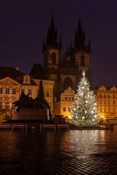 Prag Die Hauptstadt Und Größte Stadt Der Tschechischen Republik Geheimnisvolle — Stockfoto