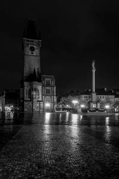 Praga Capital Maior Cidade República Checa Ruas Misteriosas Bairro Histórico — Fotografia de Stock