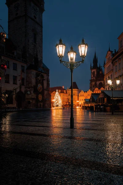 Praga Capital Maior Cidade República Checa Ruas Misteriosas Bairro Histórico — Fotografia de Stock