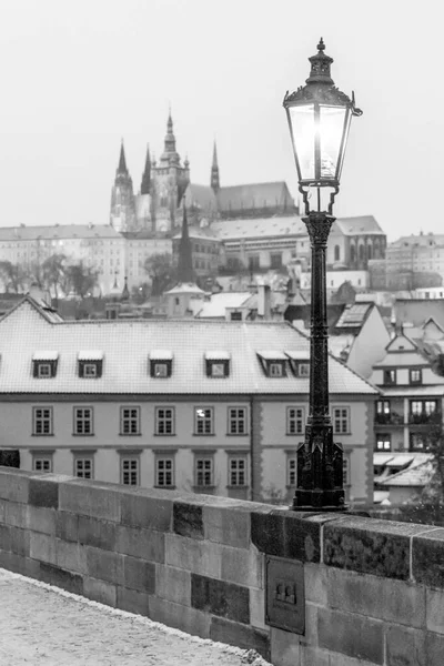 Die Karlsbrücke Ist Eine Historische Brücke Über Die Moldau Prag — Stockfoto