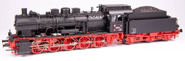 Model Railway Representation Real Railway Its Surroundings Scale Model Initially — Stock Photo, Image