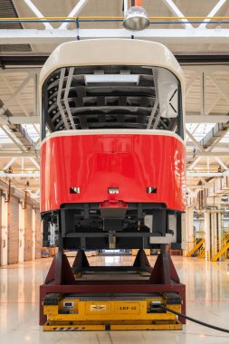 Başkent Prag 'ın Ulaştırma Şirketi' nin merkez atölyeleri, başkent Prag 'ın Ulaştırma Şirketi' nin ana atölyeleridir..