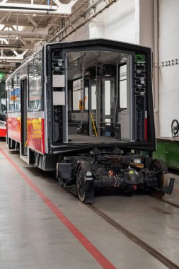 Başkent Prag 'ın Ulaştırma Şirketi' nin merkez atölyeleri, başkent Prag 'ın Ulaştırma Şirketi' nin ana atölyeleridir..