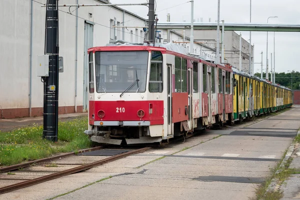 Центральні Майстерні Транспортної Компанії Головними Майстернями Доступними Транспортній Компанії Столичного — стокове фото