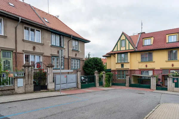 Orechovka Samen Met Hanspaulka Een Van Beroemdste Oudste Praag Tuin — Stockfoto