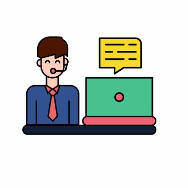 Simge, iş ve yatırımla ilişkilidir. Karışık Vektör İllüzyonu. Doldurma renk simgesi koleksiyonu olan satır. Düzenlenebilir felç. Vektör illüstrasyonu