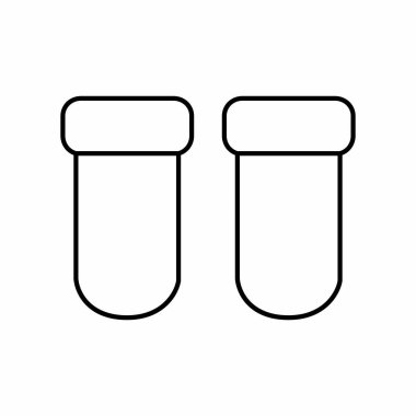 Tıbbi yol ikonu. Beyaz üzerine basit ikon vektör illüstrasyonu. düzenlenebilir vektör.