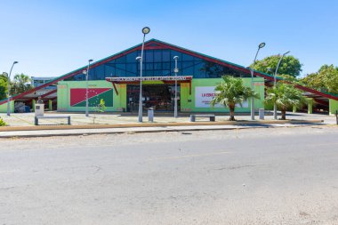 Panama David 13 Mart, güzel sanatlar okulu, panoramik manzara. Çekim 13 Mart 2021