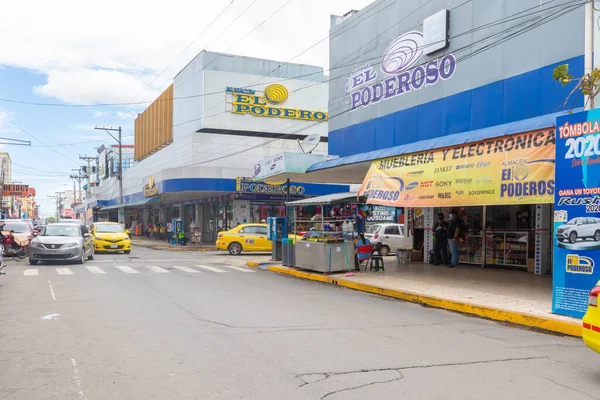 Panama David Abril Grandes Almacenes Tiendas Centro Histórico Dispara Abril — Foto de Stock