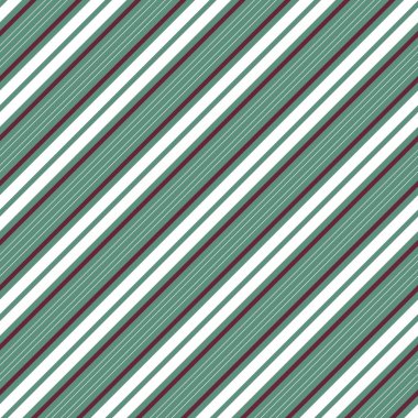 Beyaz ve Siren Çapraz Çizgili Kumaş Tekstil Kusursuz Tasarım