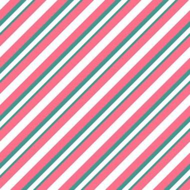 Beyaz Pembe Patlama Deniz Dijital Kağıdında Klasik Çapraz Çizgili Desen