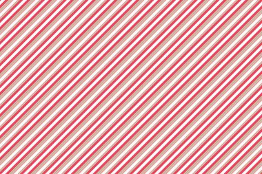 Palyaço Burnu ve Beyaz Çapraz Çizgili Kusursuz Desenli Vektör Arkaplanı