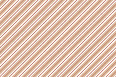 Bakır yaprak ve Beyaz Tekstil Kumaş Tasarımı Çapraz Çizgiler Deseni