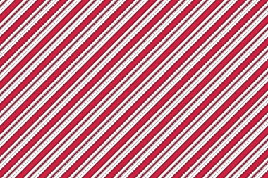 Globe Thistle ve Egemen Kırmızı Arkaplan 'da Kusursuz Geometrik Desenli Çapraz Çizgiler