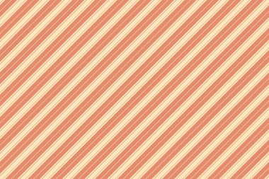 Şeftali Smoothie ve Kabuk Mercan Vektör Desenli Çapraz Çizgili Duvar Kağıdı